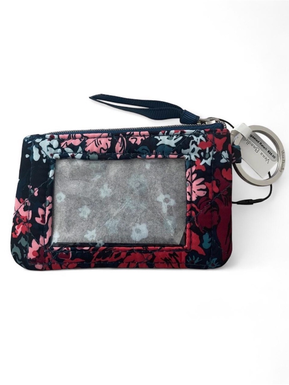 Vera Bradley Floral ID Coin Purse